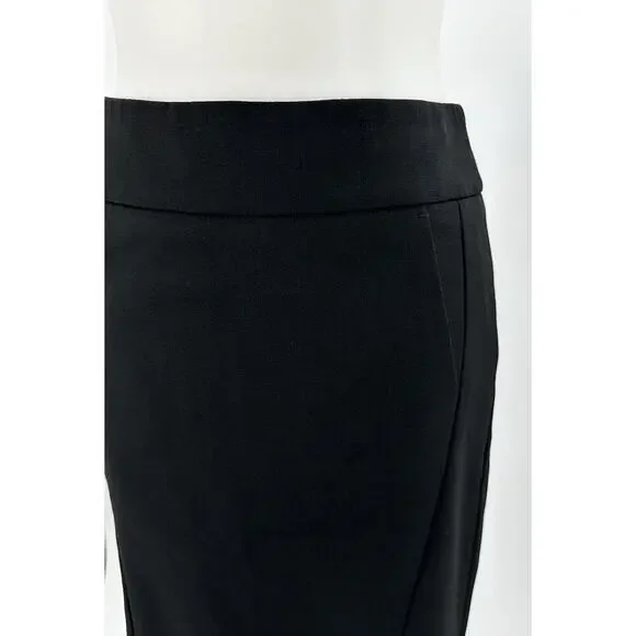 Ann Taylor LOFT Black Pencil Skirt Size 0 Career Work Office Professional - Picture 2 of 8